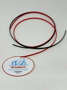 Red Tacky Football Lacing Repair Kit - Tacky Diamond Pattern ACL Football Lace