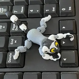 Lazy Lemur Fidget — 3D Printed Desk Buddy
