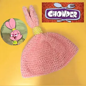 crochet panini hat