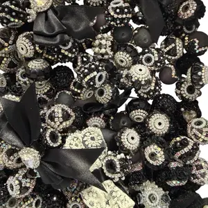 Black Colored Bead Scoop