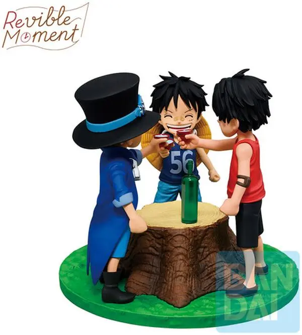 Ichibansho One Piece Ace and Sabo and Luffy (Dramatic Memories) Revible Moment figurine/statue  [COLLECTIBLES] Vinyl figurine/statue