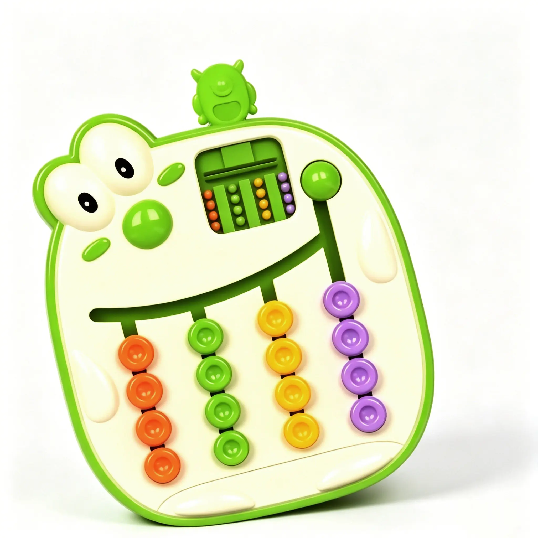 Montessori Color Sorting Sliding Logic Board Game - Safe and Durable Eco-Friendly Puzzle Blocks for 3-4 Years, Interactive Problem-Solving Toddler Learning Toy, Screen-Free Preschool Family Game Night Gift