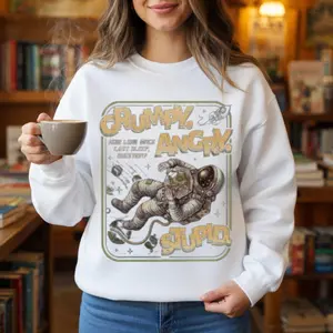 Grumpy Rocky Quote Shirt, Hail Mary Book Tee, Sci-Fi Adventure Tee, Fantasy Lover, Bookish Shirts, Adventure Shirt