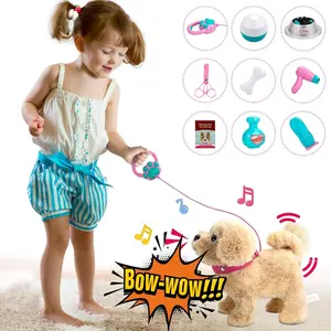Talking Plush Golden Retriever Toy Repeats What You Say, Barks and Walks - Electronic Interactive Stuffed Puppy for Kids7