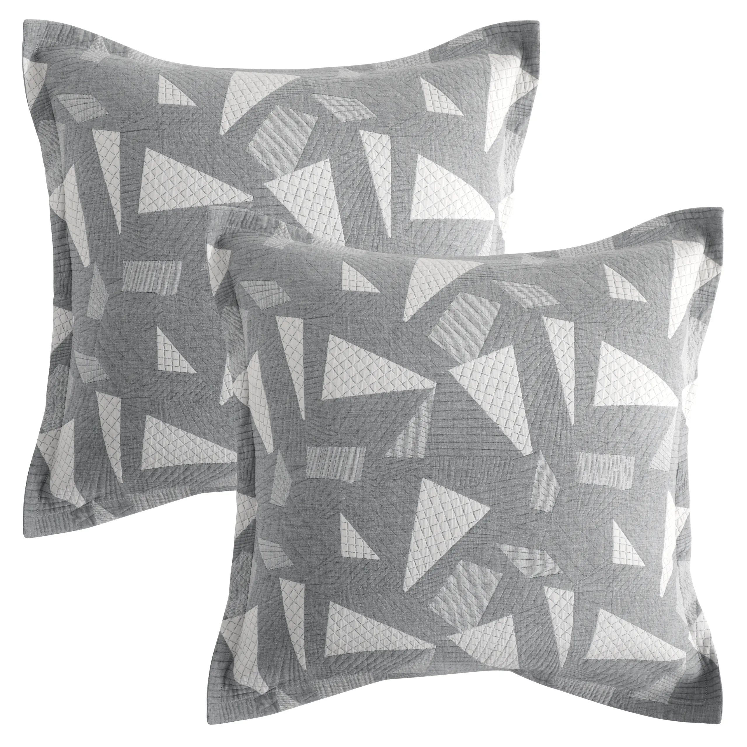 Grey and White Trangle