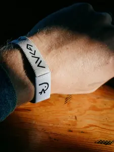 High frequency NFC wristband with read-write waterproof chip, ultra-thin Bible wristband is suitable for daily wear, vacation and dating occasions, and is also a surprising and exquisite small gift, Wrist Accessories