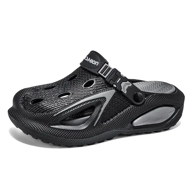 Ubetif Unisex Thick Sole Anti-Slip EVA Hole-Ridden Shoes, Unisex Casual Slip-On Hole-Ridden Shoes, Beach Casual Indoor Outdoor Hole-Ridden Shoes, Women Shoes