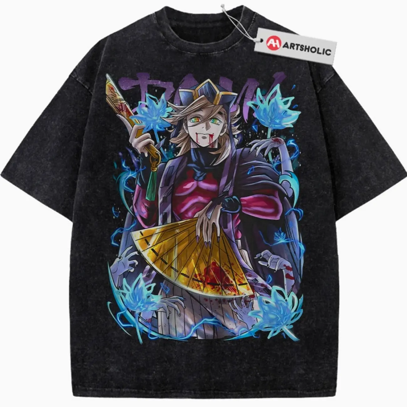 Doma Shirt, Demon Slayer Shirt, Kimetsu no Yaiba Shirt, Anime Shirt, Vintage Tee