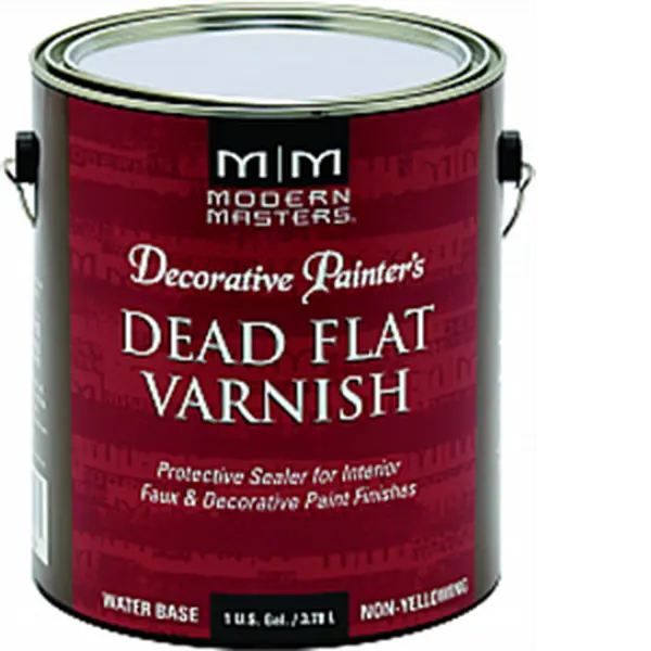 MODERN MASTERS DP609 1 Gallon Dead Flat Varnish Interior