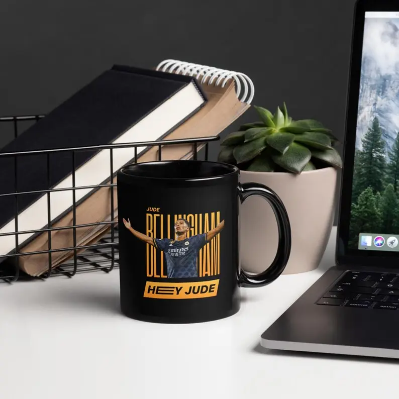 Jude Bellingham Black Mug | Bellingham Mug | Mug Bellingham | Bellingham Euro 2024 | Jude Bellingham | Real Madrid | Mug England