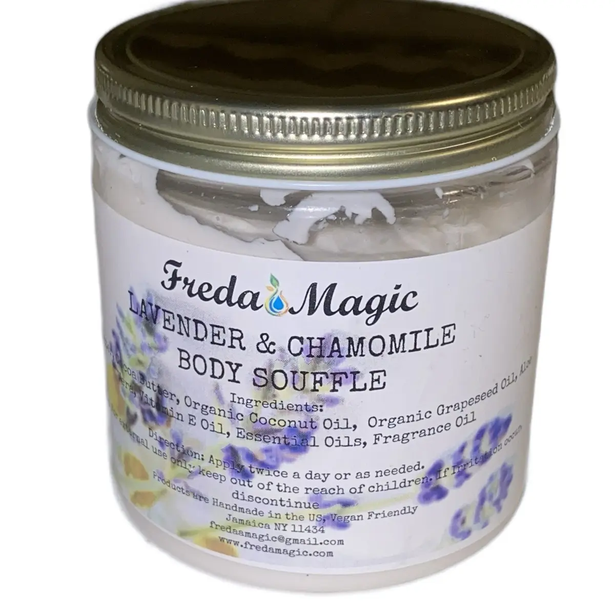 Lavender and Chamomile Body Souffle Hydrating Hydrating Moisturizer Lotions Moisturize Skincare Body Care Moisture Moisturizing