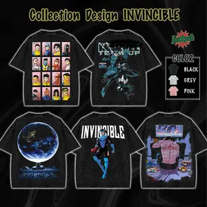 Invincible Story T-shirt, Variants Shirt Invincible Ss4, Mark Grayson Invincible Hoodie Sweatshirt, Men Shirt Cotton Fabric lover graphic tee streetwear