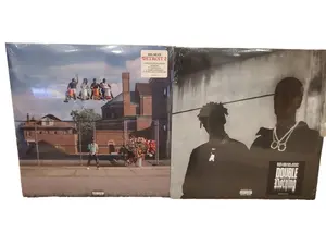 Lot of 2 Big Sean Records: Detroit 2 2xLP, Double or Nothing New Sealed