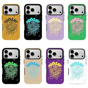 S-Sp5der Phone Case — Neon Graffiti Streetwear & Y2K Trend Protective Cover. Compatible with iPhone 11–17 Pro Max/Plus Series and Samsung Galaxy S23– Series. Drop-Resistant & Shockproof.