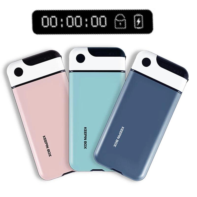 Portable Phone Timer Lock Box Self-Control Timer Locker for Smart Mobile Phone Addiction Students Self-Discipline Timing Lock Portable Phone Timer Lock Box Self-Control Timer Locker for Smart Mobile Phone Addiction Students Self-Discipline Timing Lock