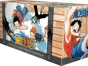 One Piece Manga Box Set 2: Skypiea and Water Seven Volumes 24-46 with Premium Edition Collectible Series for Fans
