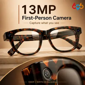 Tortoiseshell AI Smart Glasses with Style and Everyday Tech, Recording Glasses