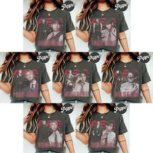 Kpop Band Members Shirt, 2026 World Tour Kpop Boy Band Vintage Comfort Colors Shirt Gift for Fans
