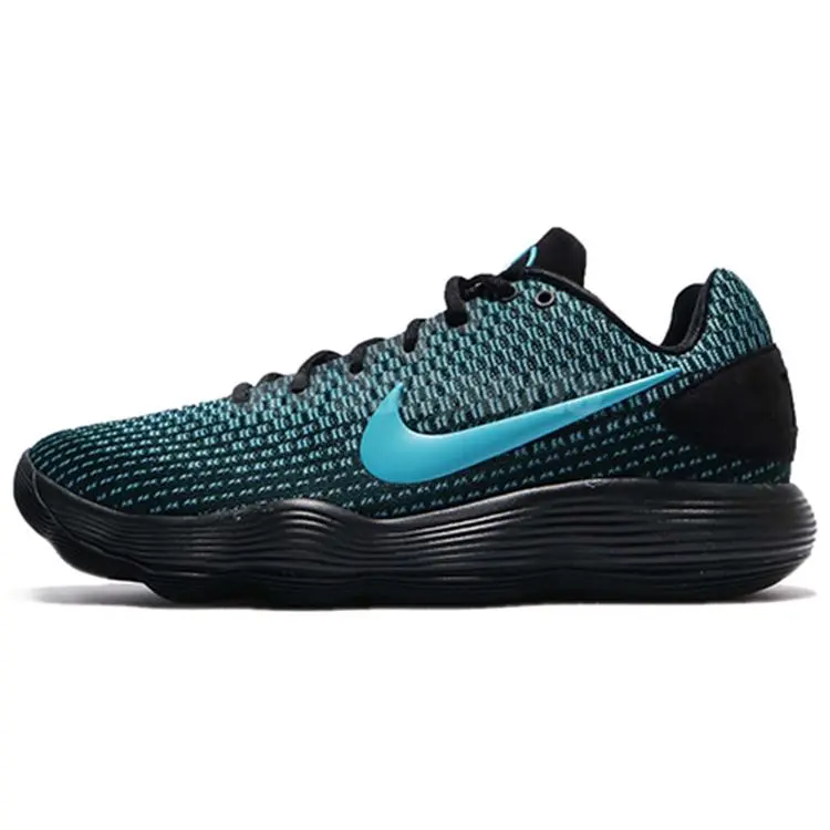 Nike HYPERDunk 2017 Low Ep Black Chlorine Blue' Basketball Shoes Men's 897637-005