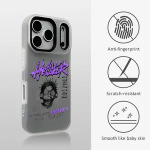 PIKPAKA Luxury Trend Fashion-H-Hellstars LOGO Phone Case Cover For IPhone 17 16 15 14 13 12 11 Pro Max Plus Mini Luxury Jelly Material Case Fashion Durable Protective Crystal Clear Stylish Shockproof Scratch-Resistant Perfect Fit