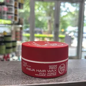 Red One Platinum Black Series Aqua Hair Wax Max Control in Red or Blue Wax