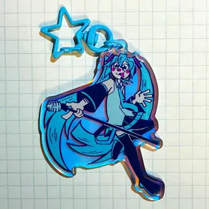 HATSUNE MIKU iridescent acrylic keychain