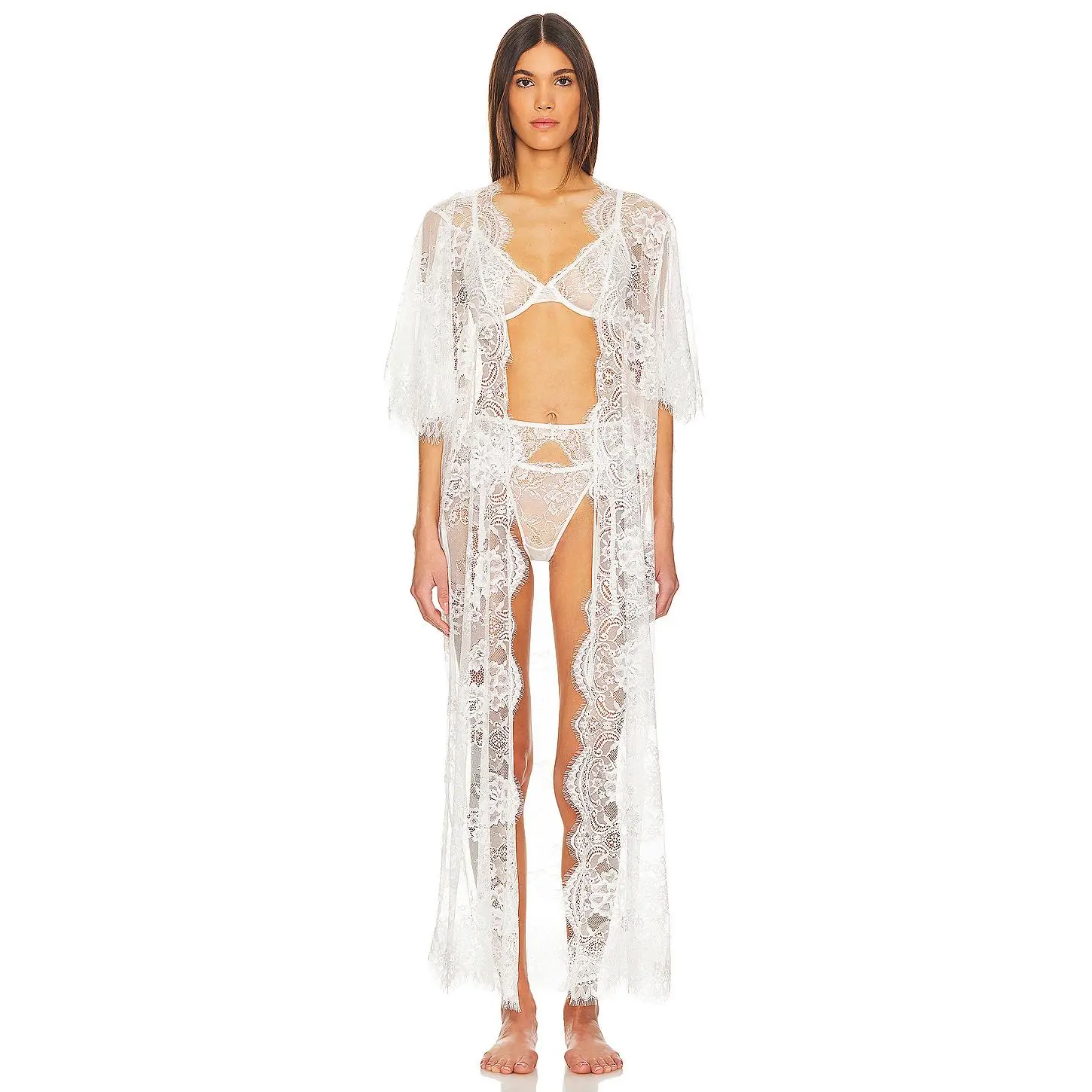 homebodii Kassiah Robe in White