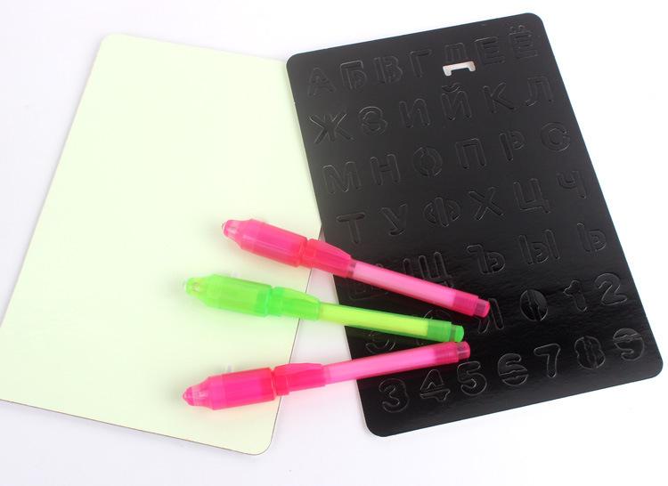 Educational Toy Drawing Pad 3D Magic 8 Light Effects Puzzle Board Sketchpad Educational Toy Drawing Pad 3D Magic 8 Light Effects Puzzle Board Sketchpad