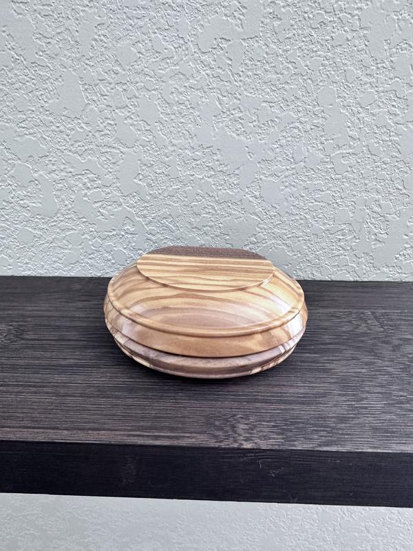 Olive Wood Nativity Scene, Size 5x2.5 Inches