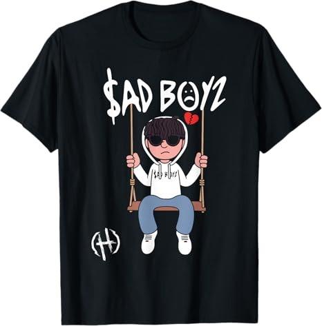 [MORE OPTIONS] Sad Boyz Junior H T-Shirt, Latin Trap Music Graphic Tee, Streetwear Fan Shirt, Y2K Style Unisex Top, TikTok Trending Music Fashion