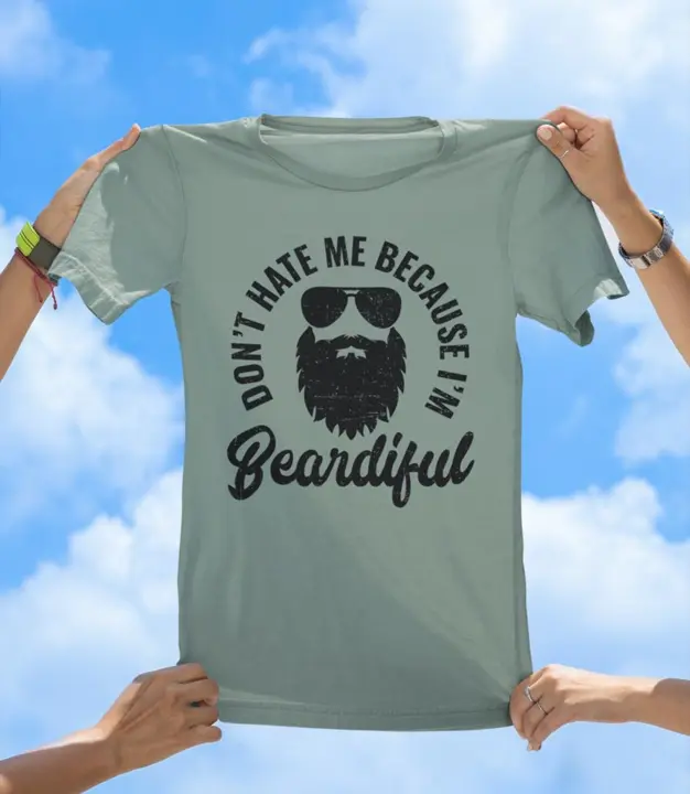 Beardiful T-Shirt | Funny Beard Lover Graphic Tee