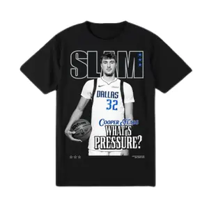 SLAM Cooper Flagg What’s Pressure shirt, Rising Basketball Prospect Graphic Vintage Sports shirt for College Hoops Fans and Game Day Gift