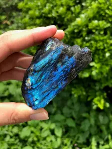 AAA High Flash Labradorite Cluster, Rough Spectrolite Crystal, Healing Stone,Unique Specimen for Collectibles and Educational Use