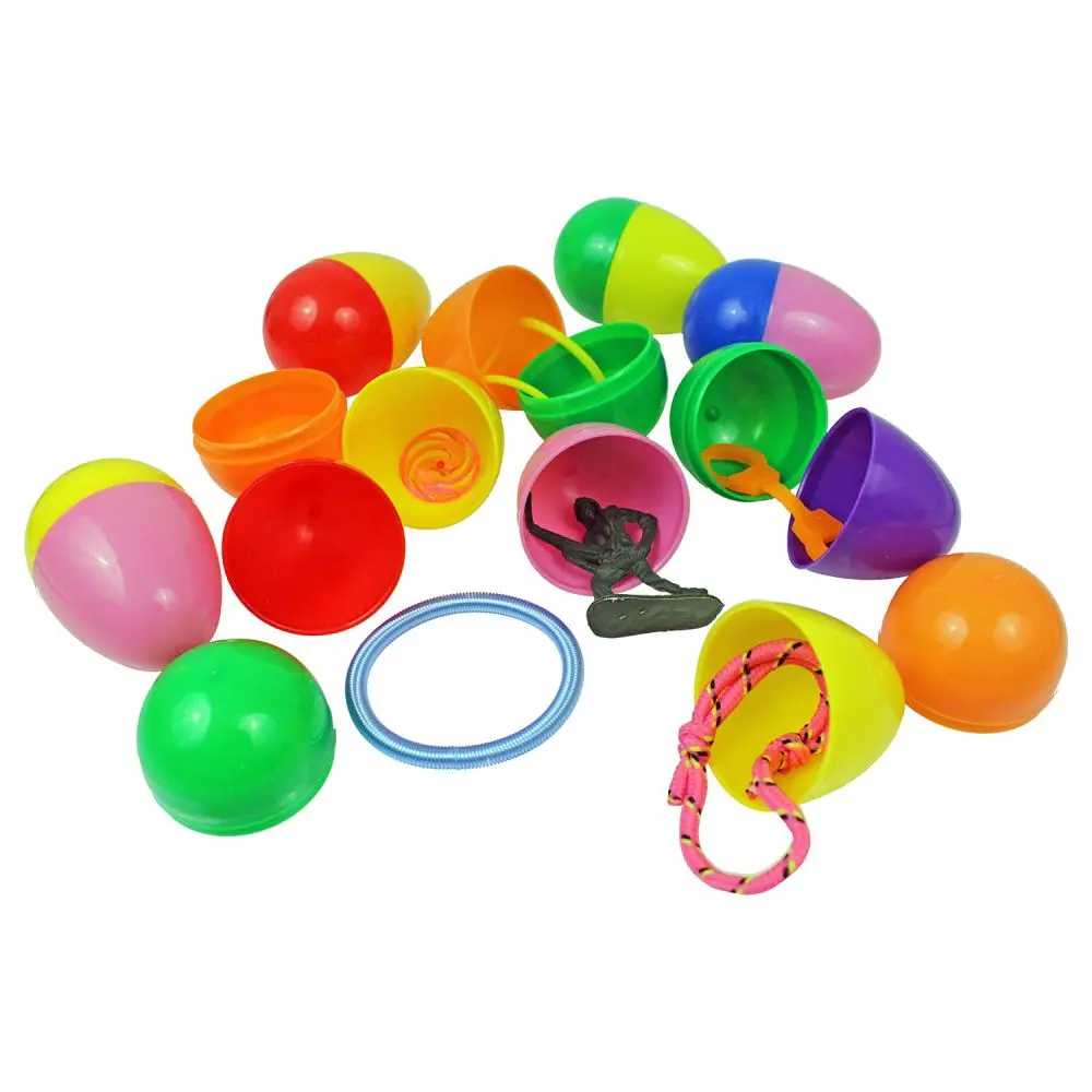 Toy Filled Easter Eggs 300 count - great for that egg hunt with just a few or all the children!