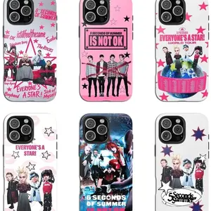 5 Seconds Of Summer Band Phone Case, New Album Everyone's a Start, Album Tough Case Cover iPhone 17 16 15 14 13 12