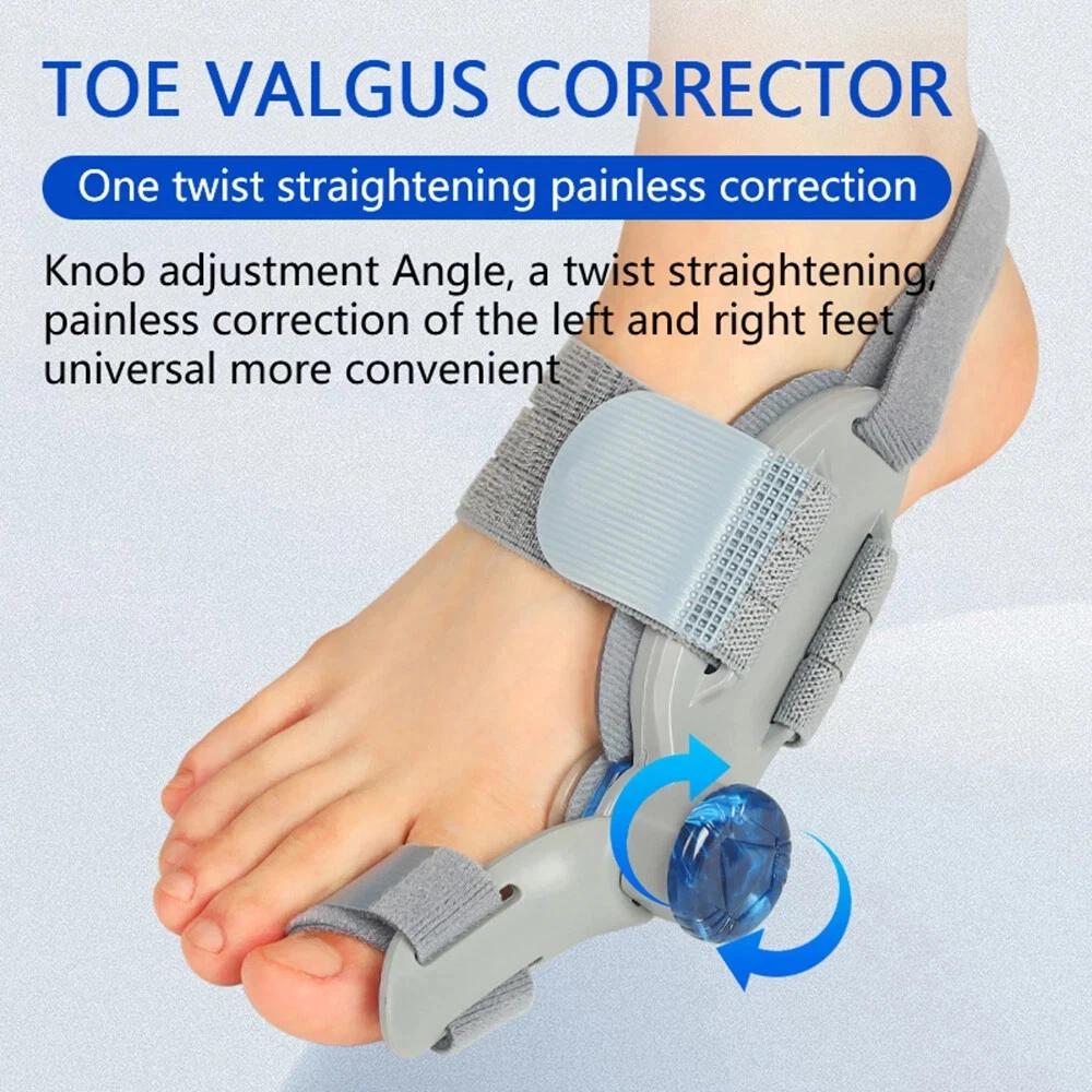 Bunion Corrector for Women Men: Bunion Relief for Big Toe Straightener - Orthopedic Bunion Splint for Pain Relief - Hallux Valgus Correction for Day/Night Support