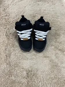 Men's Casual Canvas Shoes, Size 48, Round Toe, Flatform Heel, Anti-Slip, Durable, All Seasons, Low Top, Couples' Fashion Sneakers