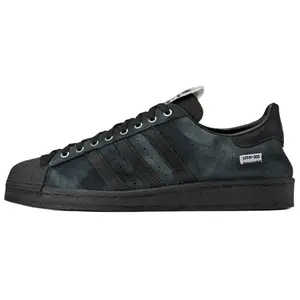 Adidas Originals x SONG FOR THE MUTE Superstar 82 Low-Top Sneakers for Men and Women with Comfortable Thin Sole and Durable Design in Black Trending Shoes, House White Official Shoes to Get / Maison Mihara