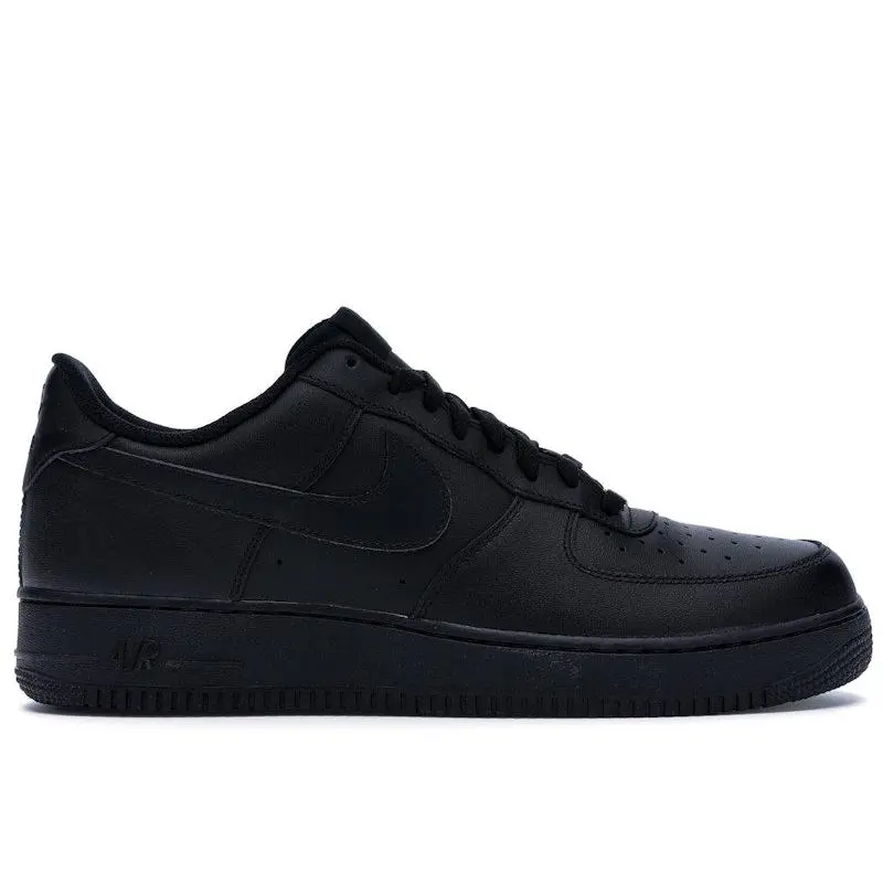 Nike Men's Air Force 1 Low '07 Black Basketball Shoes, from StockX Nike Men's Air Force 1 Low '07 Black Basketball Shoes, from StockX