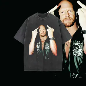 STONE COLD STEVE AUSTIN NEW TEE, Wrestling Tee, WWE Tee, Wrestling Gift, Sports Shirt, Workout T-shirt, Gift for Him Gift For Her Hoodie Sweatshirts