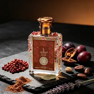 Perfume for Women and Men, Eau de Parfum (100ml) - Spicy Oriental Scent, Long-Lasting Fragrance, with Pink Pepper & Cocoa & Nutmeg & Vanilla & Amber, Ideal Gift for Her, Cacao Vanilla Perfume