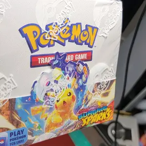 Pokemon tcg SCARLET & VIOLET -surging sparks! display set (36 packs) & (single packs 1/1) rip or ship