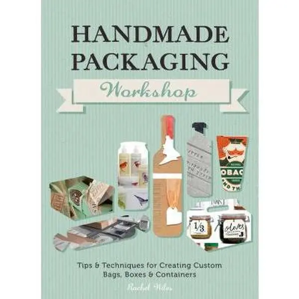 USED Book - Handmade Packaging Workshop: Tips, Tools & Techniques for Creating Custom Bags, Boxes and Containers by Rachel Wiles (Paperback) - english