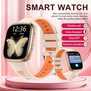 Smart Watch for Men and Women, Money Detector Light Watch 1.72 Inch Emergency Light with Call Function, Heart Rate, Sleep Monitoring Fitness Watch, 300mAh Battery Life, IP68 Waterproof, Compatible with iOS Android