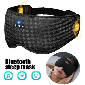 2026 NEW Bluetooth 3D Eye Mask Sleep Headphones Soft Cotton Blindfold Wireless Sleep Mask Speaker Microphone Comfortable Music Earphones