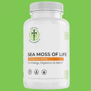 Sea Moss of Life - Detox, Immunity & Gut Health w/ Magnesium & 92 Essential Nutrients - Christian Health Product