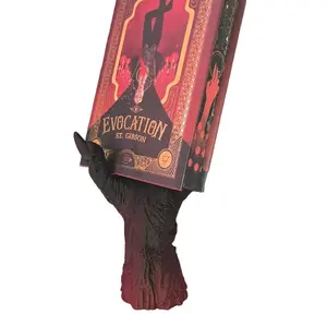 Death's Grip Book Display - Creepy Hand To Display Favorite Books for Halloween