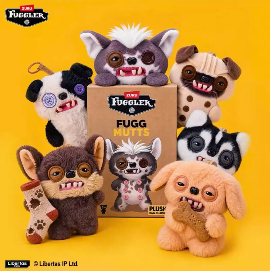 (03)Fuggler "Ugly-Cute" Monster Plush Blind Box Keychain MysteryBoxes