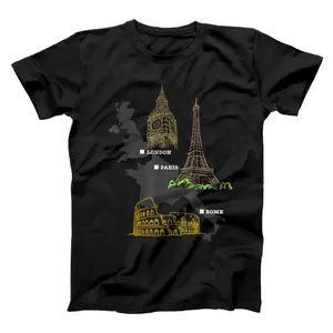London Paris Rome travel gift T-Shirt, Sweatshirt, Hoodie