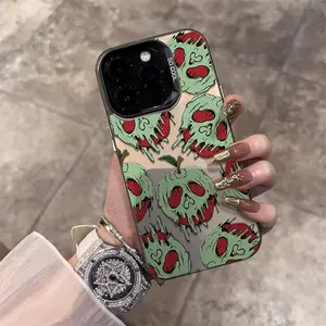 Casing Poison Apple for Galaxy iPhone 11 12 13 14 15 16 PRO MAX 14 15 16 PLUS X XR XS MAX Galaxy A71 A55 A54 A53 A51 A35 A32 A25 A23 A15 A14 A13 4G A12 A03S A03 S24 PLUS S23 S24 S25 Galaxy S22 S23 S24 S25 ULTRA S20 S21 S23 FE Premium